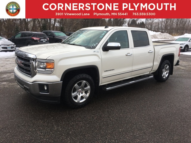 Pre Owned 2014 Gmc Sierra 1500 Slt 4d Crew Cab In Plymouth P16905